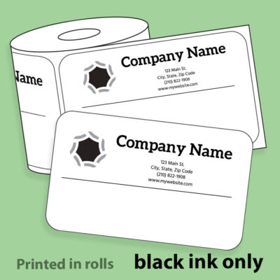 Create your own mailing label