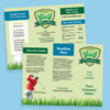 Golf Theme Tri-fold Brochure