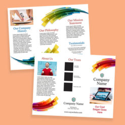 Modern Theme Tri-Fold Brochure