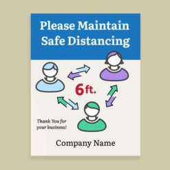 Safe Distancing Theme Flyer