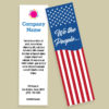Create your own USA theme bookmark