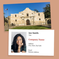 Customize this Alamo Business Card template