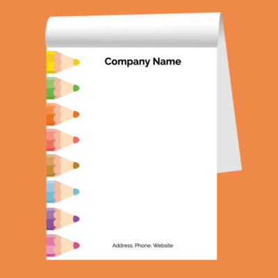 Customize this Color Pencil Note Pad