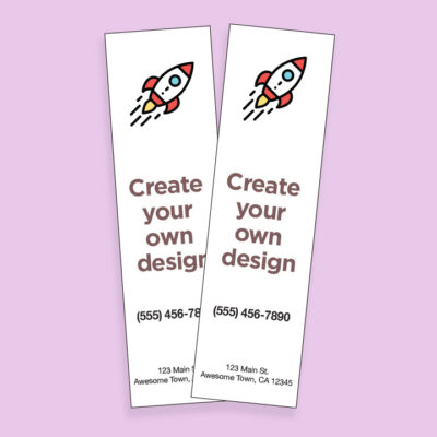 Design your own bookmarks