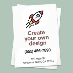 Create your own flyer design