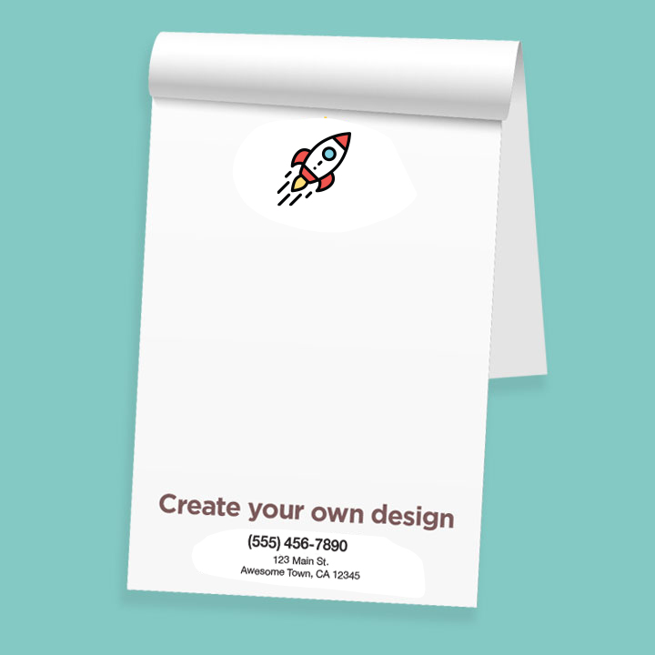 Create your own notepad design